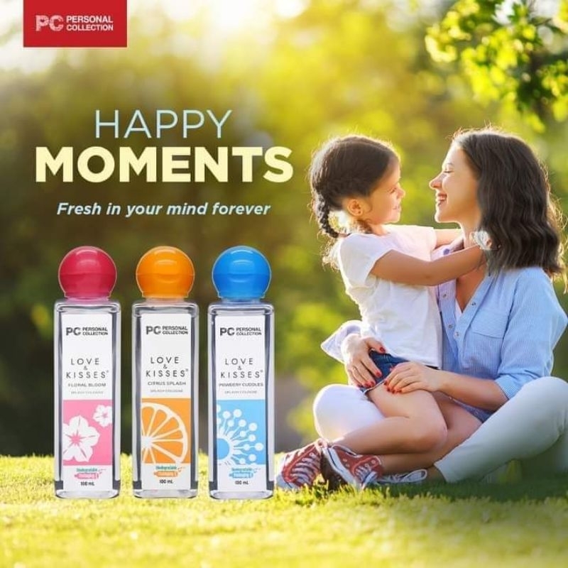 PC LOVE & KISSES SPLASH COLOGNE 100ML | Shopee Philippines