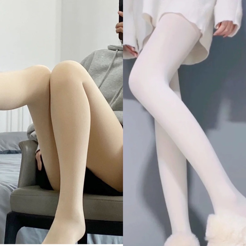 1Pcs Fashion Tender Veet Plain Color Pantyhose For Girls White/Black  Stocking Women's Tights Makapal