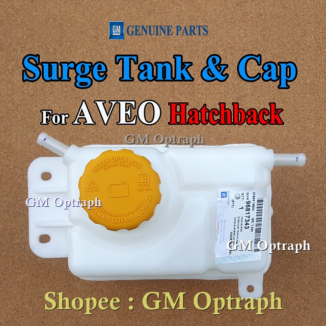 Aveo Hatchback Pn 96817343 Radiator Coolant Surge Reservoir Tank