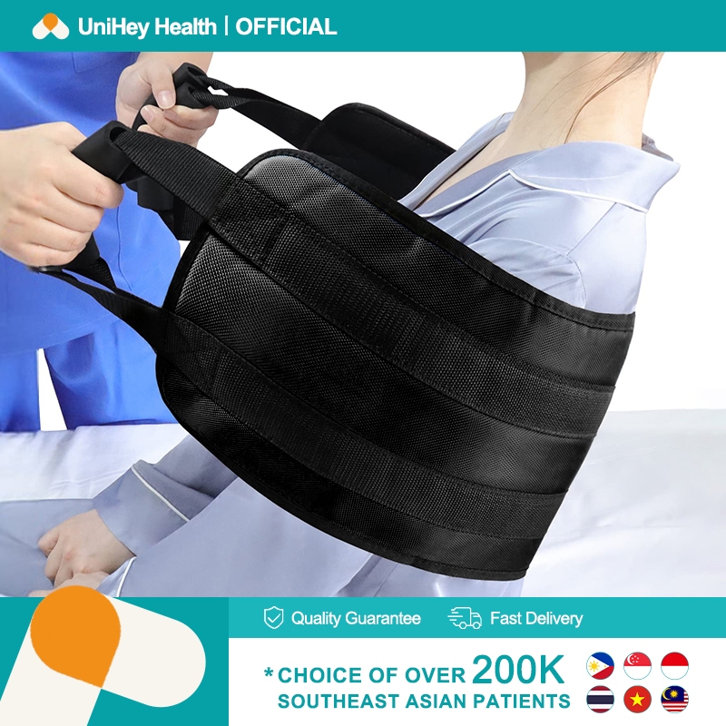 UniHey】Patient Transfer Belt Elderly Mobility Lifter Sling Gait