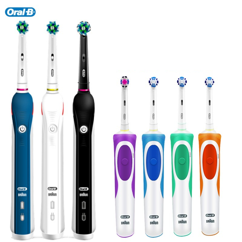 Oral B D12/Pro4000/Pro4 Electric Rechargeable Toothbrush Ultrasonic 3D ...