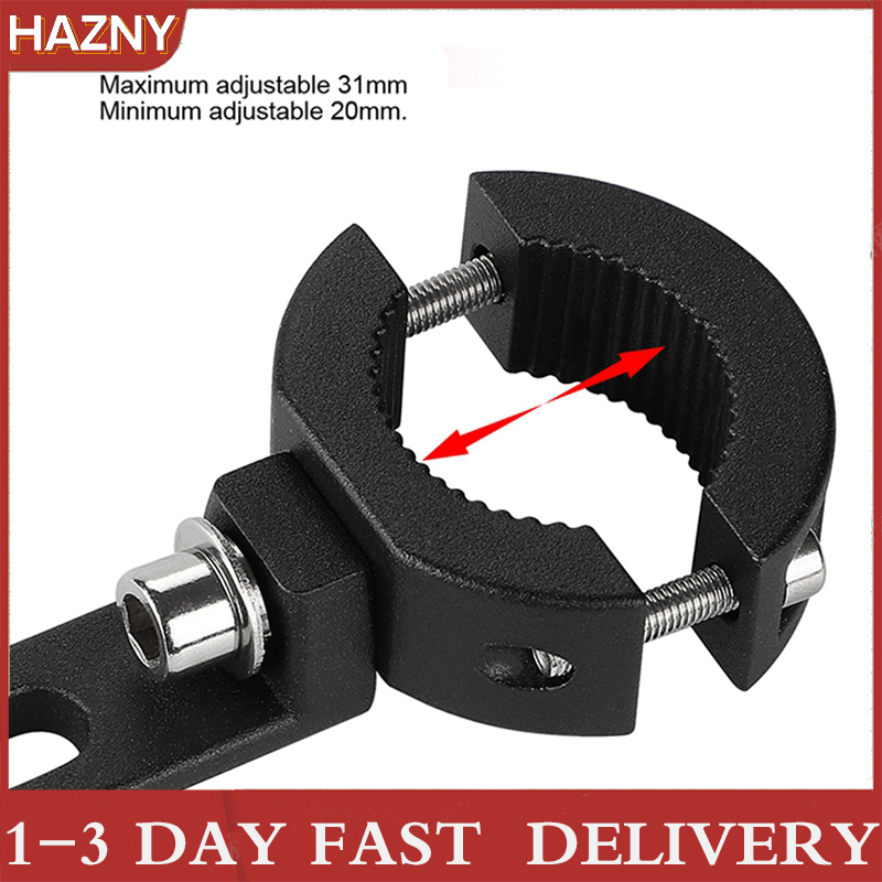 Motorcycle Bike Fog Driving Light Fork Mount Bracket 3.8m6cm Head Lamp