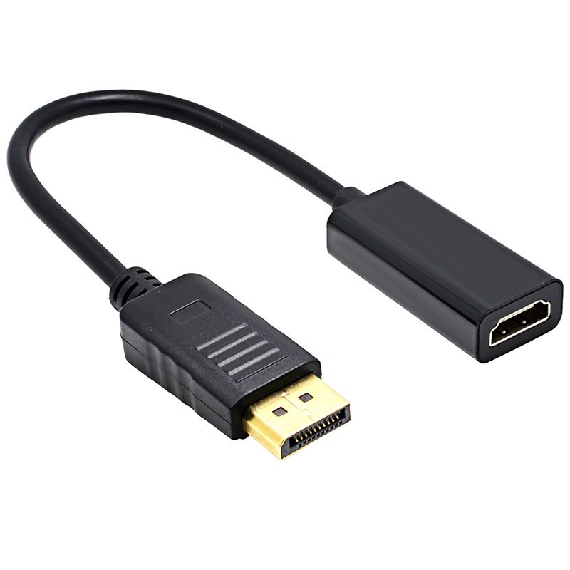 DisplayPort DP to HDMI Adapter 4K Video Converter Monitor/TV/Display ...