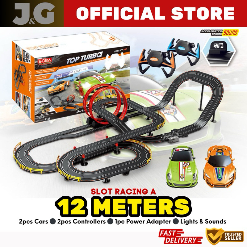 Matchbox slot car race set online