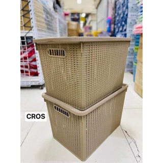 1pc/3pcs Clothing Storage Basket With Steel Frame - Modern Style  Rectangular Non-Woven Fabric Basket With Steel Frame - Toy, Candy, Gift Storage  Box - Foldable Storage Container - Big Capacity Storage Box