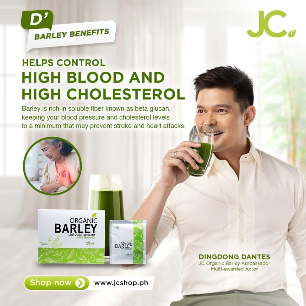 JC Premiere Organic Barley Authentic ( Powder juice drink ) | Shopee ...