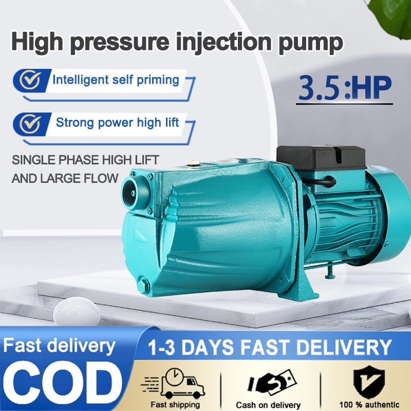 Jet Pump Water Booster Pump 1HP 1200W 60L/Min Heavy Duty Electric Water