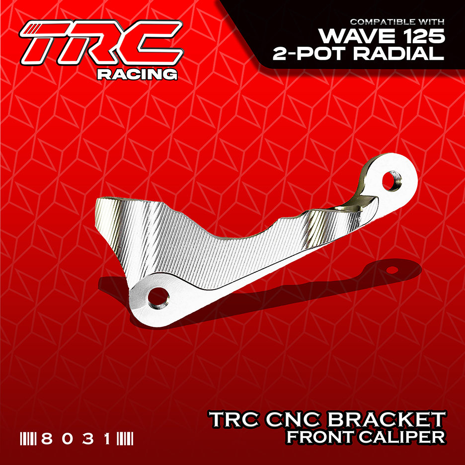 TRC Racing 2 POT Brake Caliper Bracket Honda Wave 125 / XRM 125 CNC