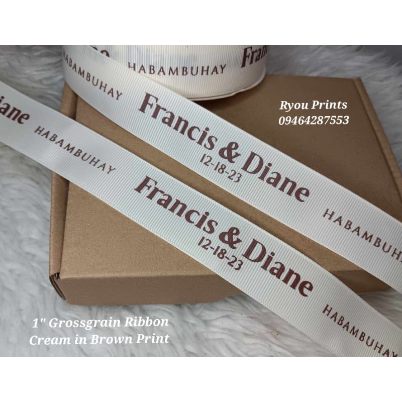 Personalized Printed Ribbons Shopee Philippines