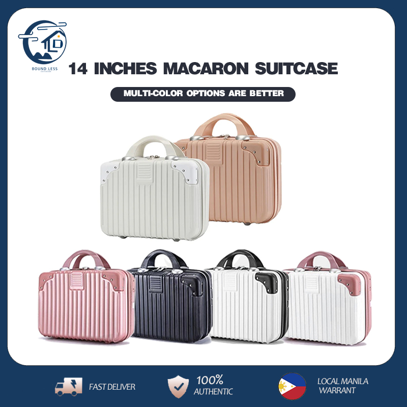 14Inch Suitcase Hand Luggage Bag Cosmetic Storage Box Makeup Box With Lock  Password Travel Bag