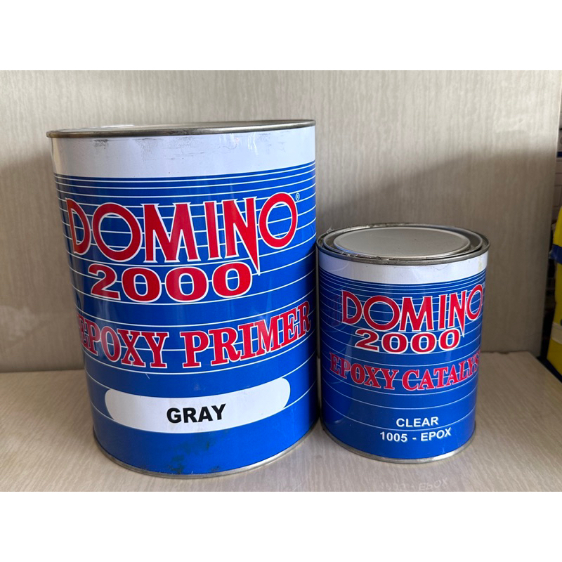 Domino Epoxy Primer Gray 1L 4L with Catalyst Shopee Philippines