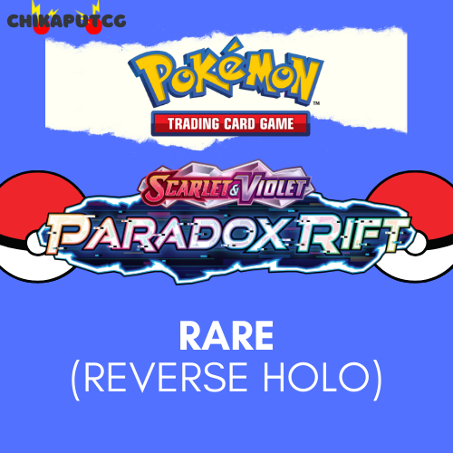 Paradox Rift | Rare (Reverse Holo) singles | Pokémon TCG S&V | Shopee ...