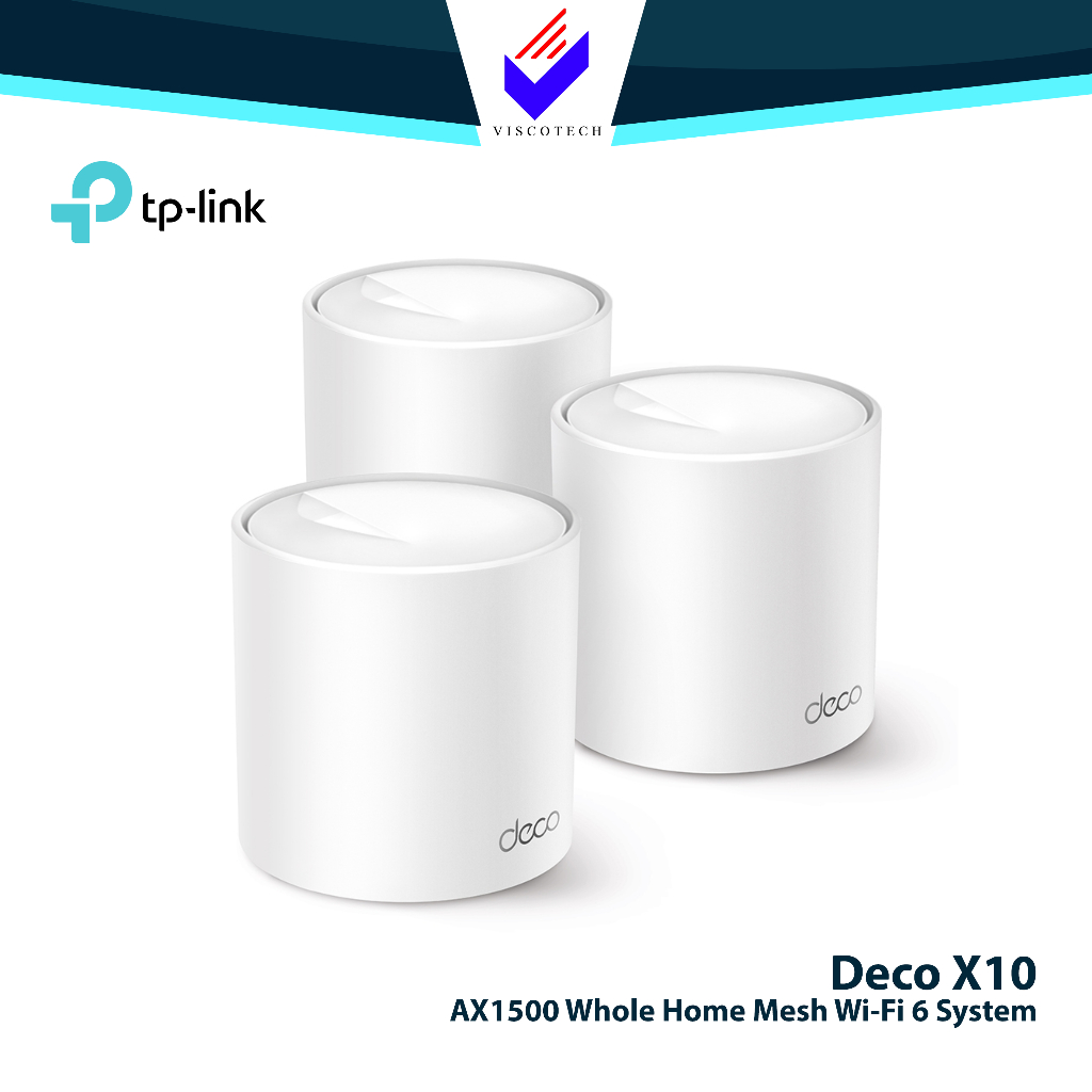 TP-Link Deco X10 AX1500 Whole Home Mesh Wi-Fi 6 System | Shopee Philippines