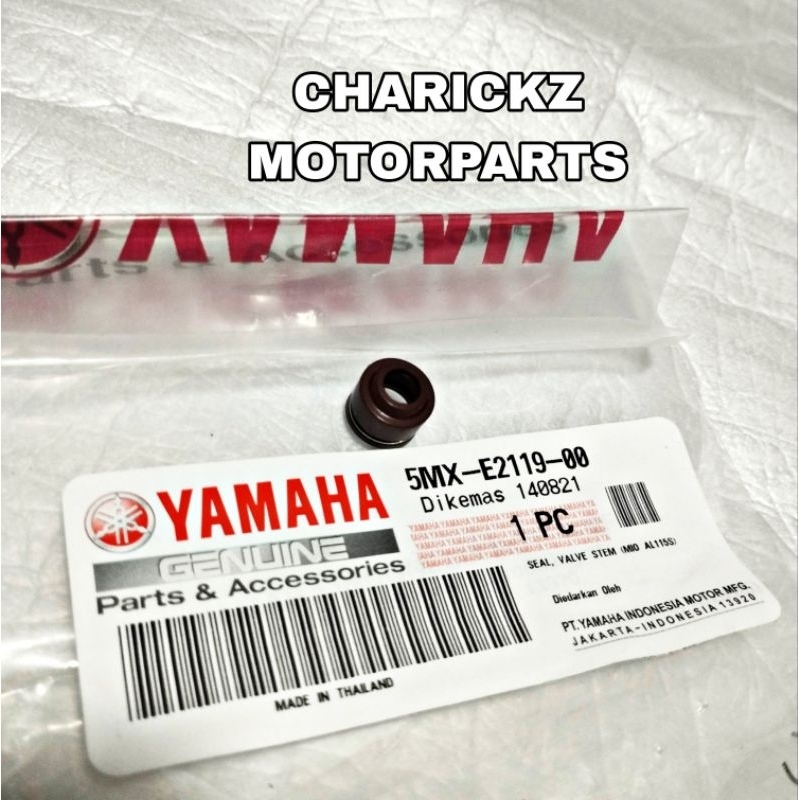 VALVE SEAL FOR MIO SPORTY/SOULTY/FINO YAMAHA GENUINE 5MXE211900