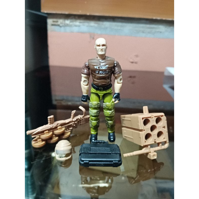 Vintage 1990 G.I. Joe SALVO V1 Version 1 Hasbro GI Action Figure