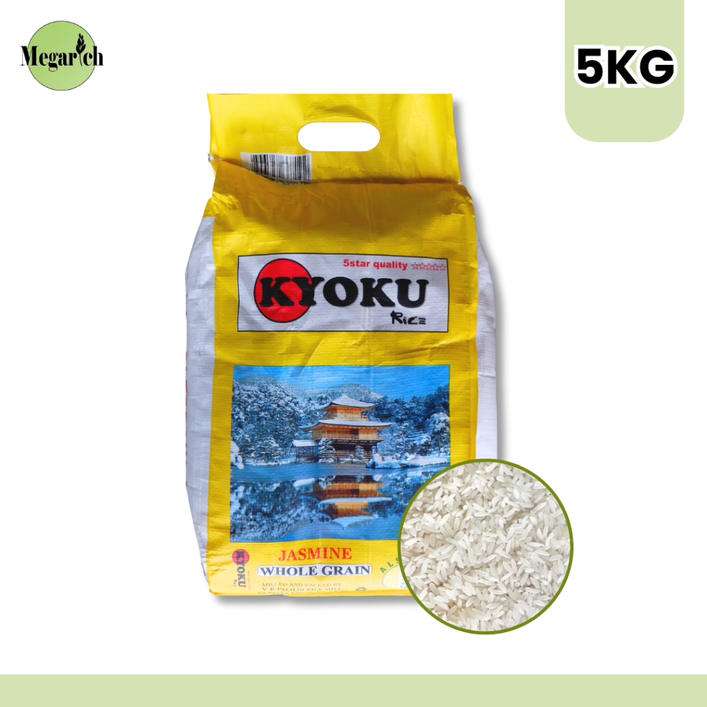 Kyoku Whole Grain Jasmine Rice 5kg Shopee Philippines