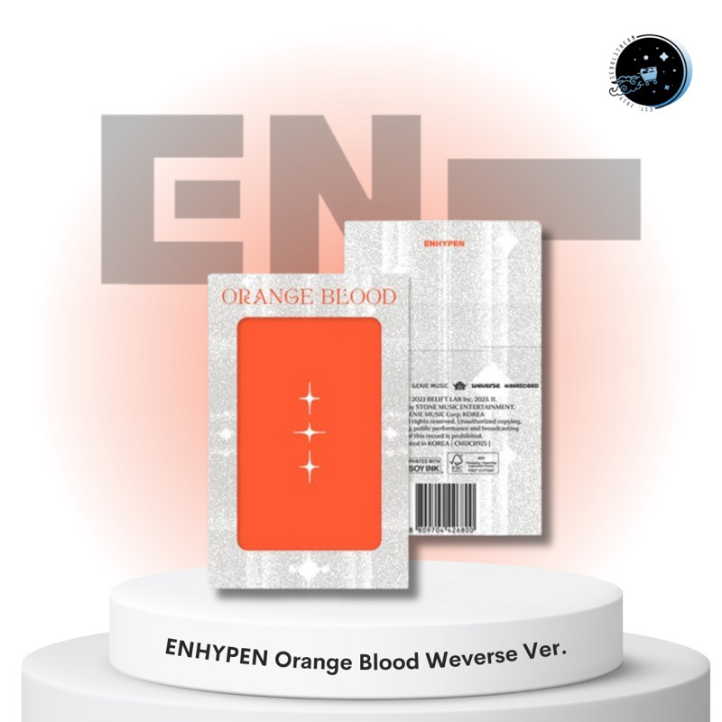 (ONHAND) [Sealed] ENHYPEN 5th Mini Album - Orange Blood Weverse Albums ...