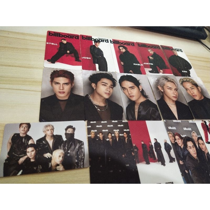 SB19 BILLBOARD COVERS SET PHOTOCARDS GLOSSY PRINT | Shopee Philippines
