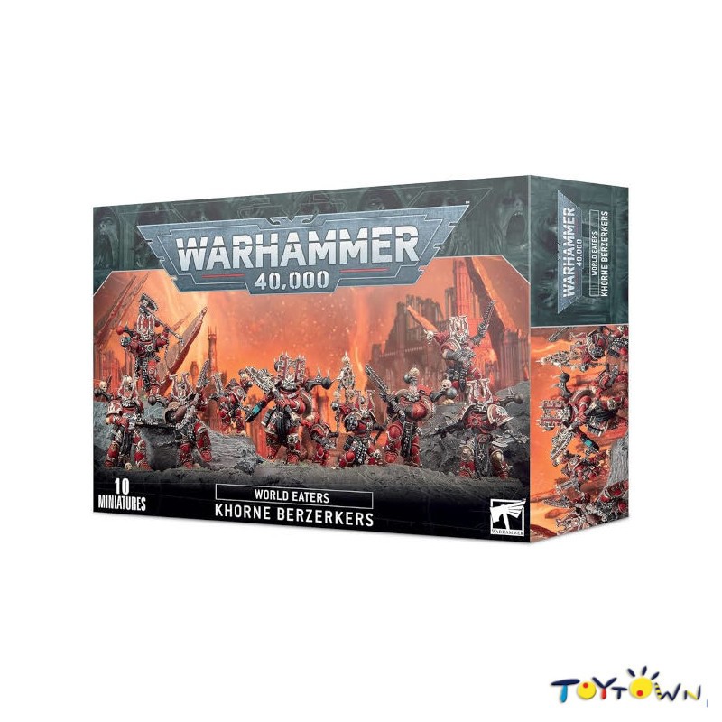 Warhammer World Eaters: Khorne Berzerkers | Shopee Philippines