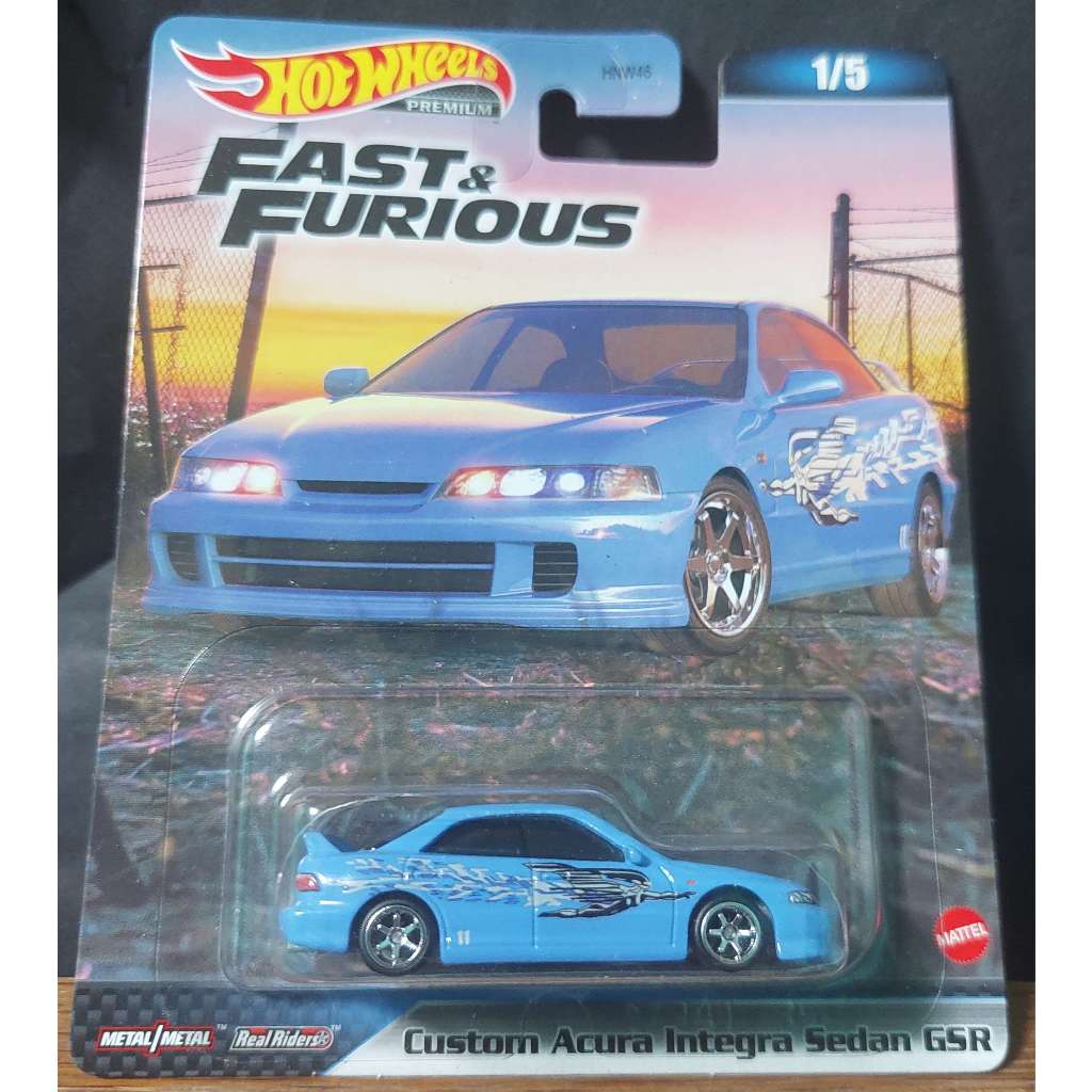 HotWheels Custom Acura Integra Sedan GSR 1/5 Fast&Furious | Shopee ...