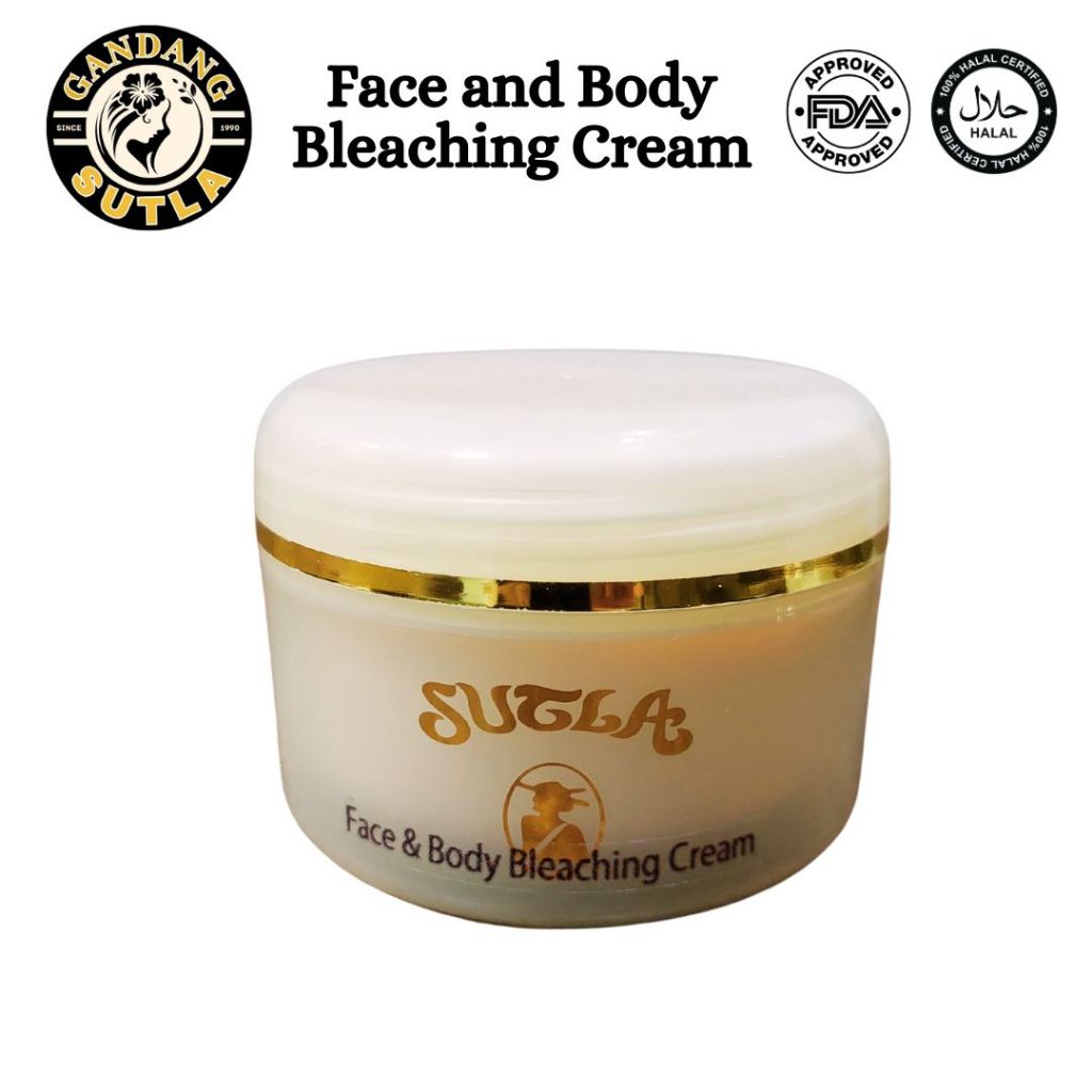Sutla Face and Body Bleaching Cream, Whiten and Moisturize Skincare