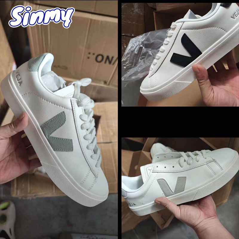 VEJA Recife shoelace White shoes Low Cut Skateboard Shoes For Men and