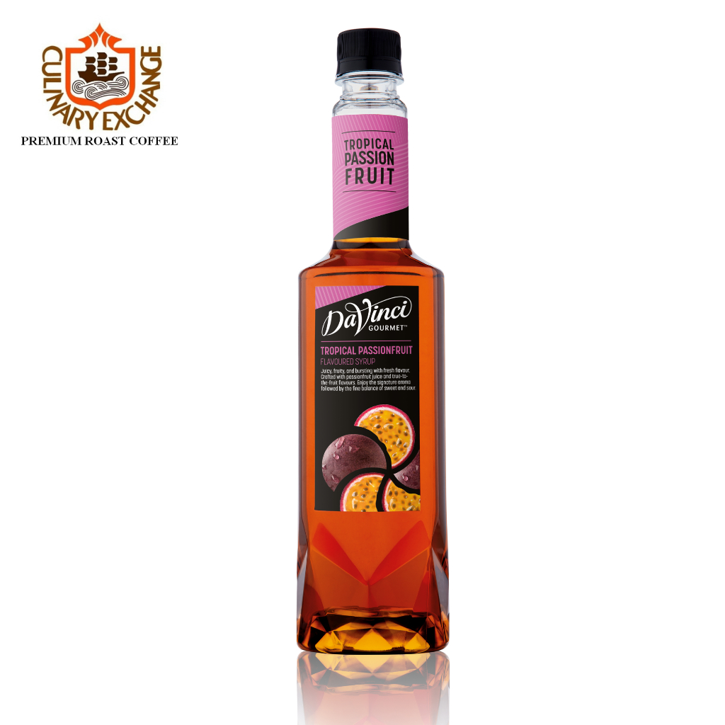 Da Vinci Gourmet Tropical Passionfruit Flavoured Syrup 750ml | Shopee ...