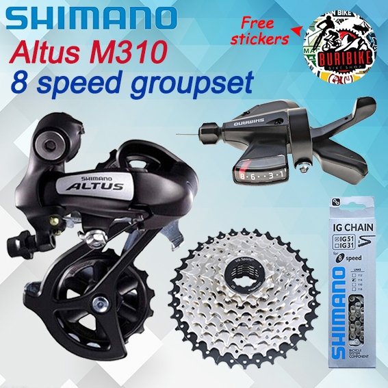 shimano altus groupset price list