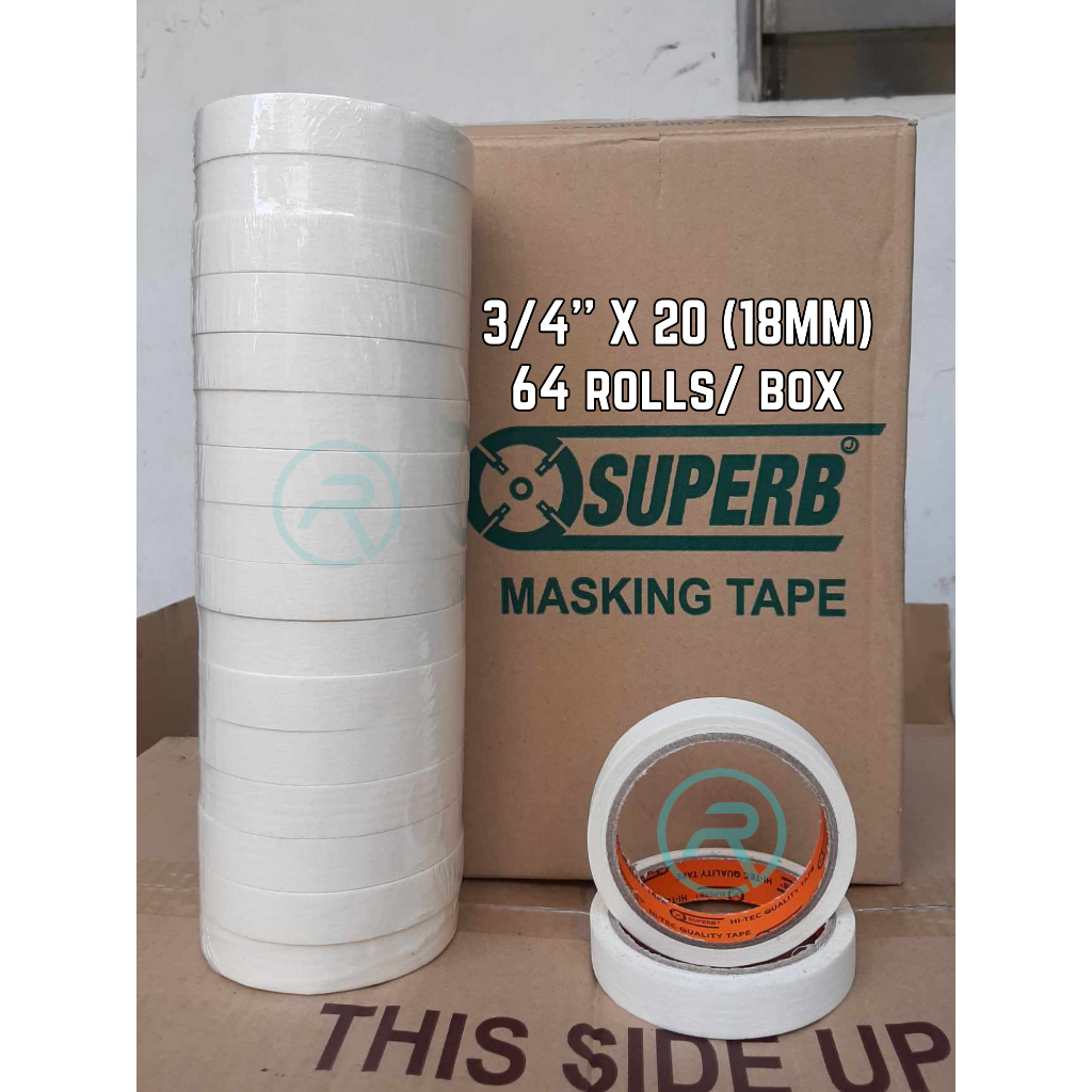 MASKING TAPE/PAPER TAPE PER BOX | Shopee Philippines