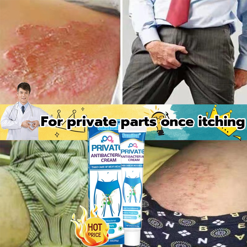 Private Antibacterial Cream Eczema Ointment Inner Thigh Private Itching