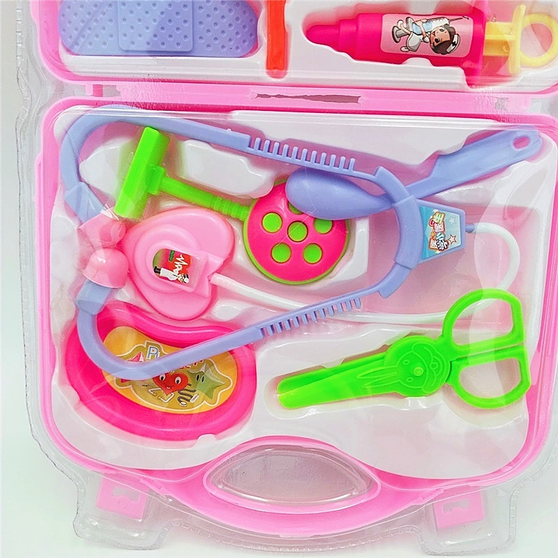 FunToy Doctor Toys Set Simulation Nurse Stethoscope Injection Girl Role ...