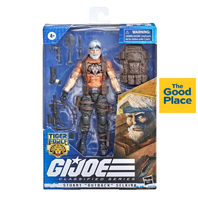 Figurine G.I. JOE SURVIVAL – OUTBACK – TIGER FORCE – Version Française Exclusive Europe – 1990