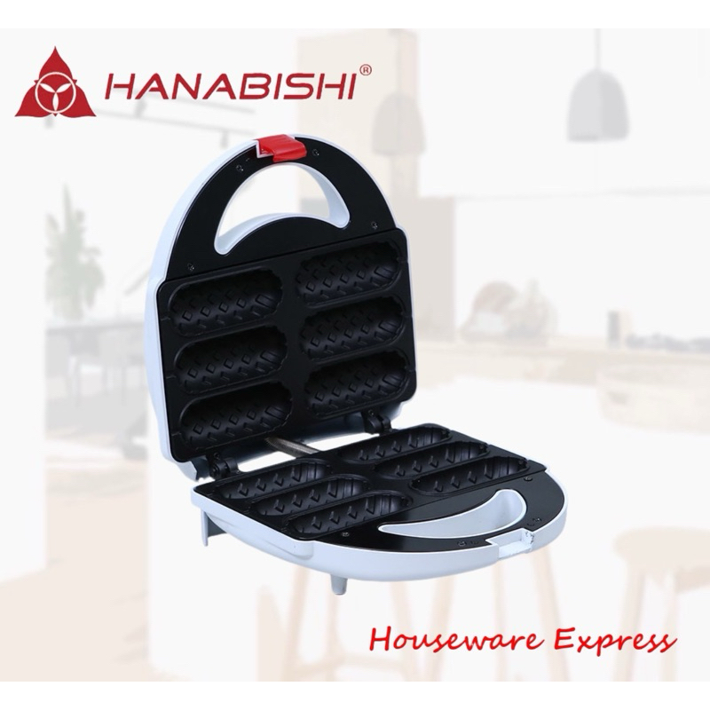 Hanabishi HSM50H Hotdog Waffle Maker HSM50H (Houseware Express