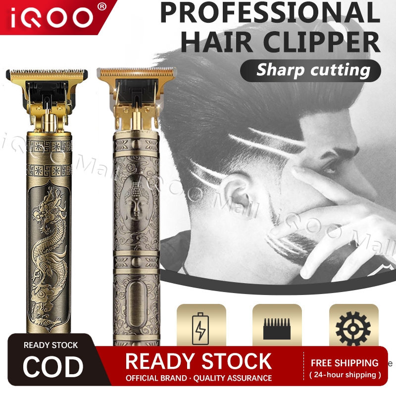 iQOO USB Rechargeable Hair Clipper Electric Clipper Razor Cordless ...