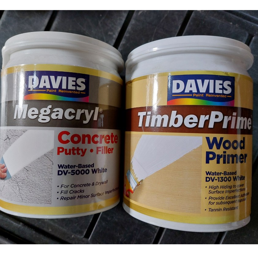 Davies Concrete Putty Filler DV5000 Or Wood Primer DV1300 1Liter - SOLD ...