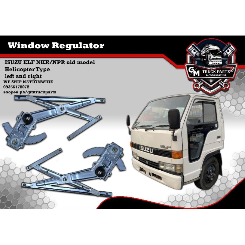 WLGRT 8-97898479-0 Window Regulator Motor FR For Isuzu NKR NMR NPR NPS NQR 1993