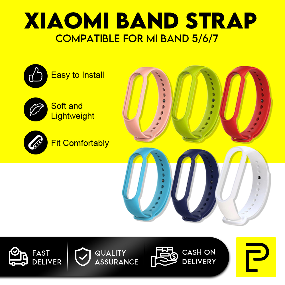 Xiaomi Mi Band 5/6/7 Wristband Bracelet Watchband Smartwatch Wrist