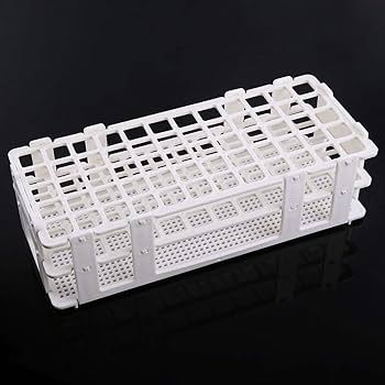 Plastic Test Tube Rack Holder for 28 Holes 17 mm Diameter 15 mL Tubes and 21 Wells for 30 mm Tubes from Tool Parts - price 31.0