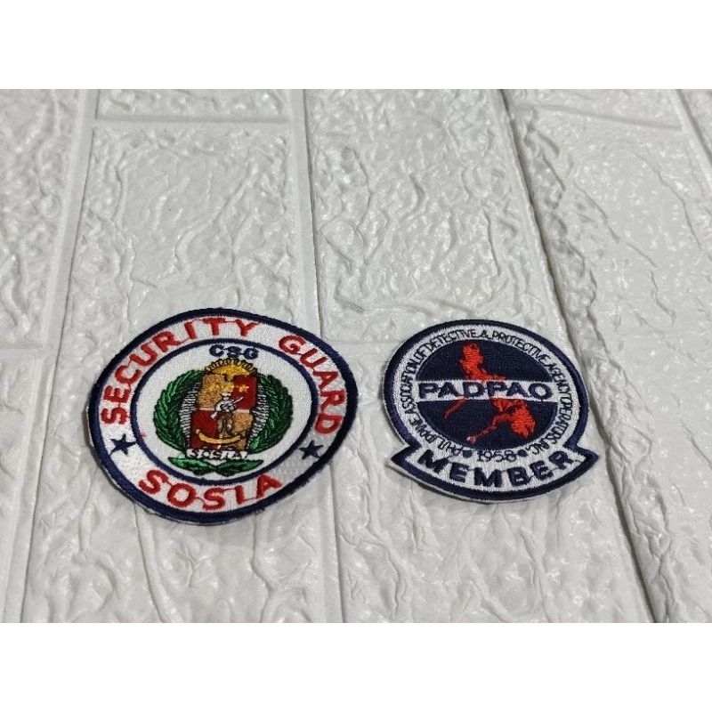 embroidery Patches(Computerized) | Shopee Philippines