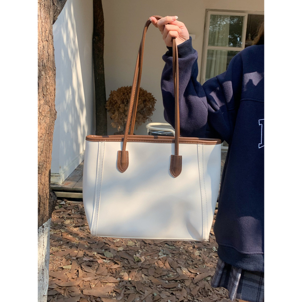 skymall retro large capacity tote bag for women, fashionable commuter ...