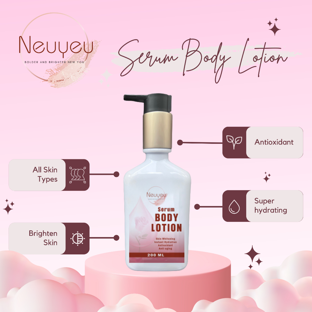 Neuyeu Serum Whitening Body Lotion 200ML