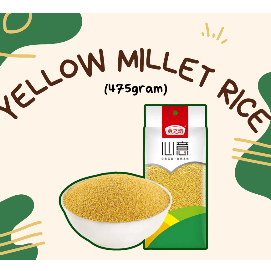 Organic yellow millet (475g) Shopee Philippines