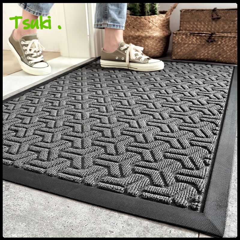 Dirt Trapper Door Mat Outdoor Indoor Welcome Doormat Non Slip Coil Mat -  China Doormat and Door Mat price