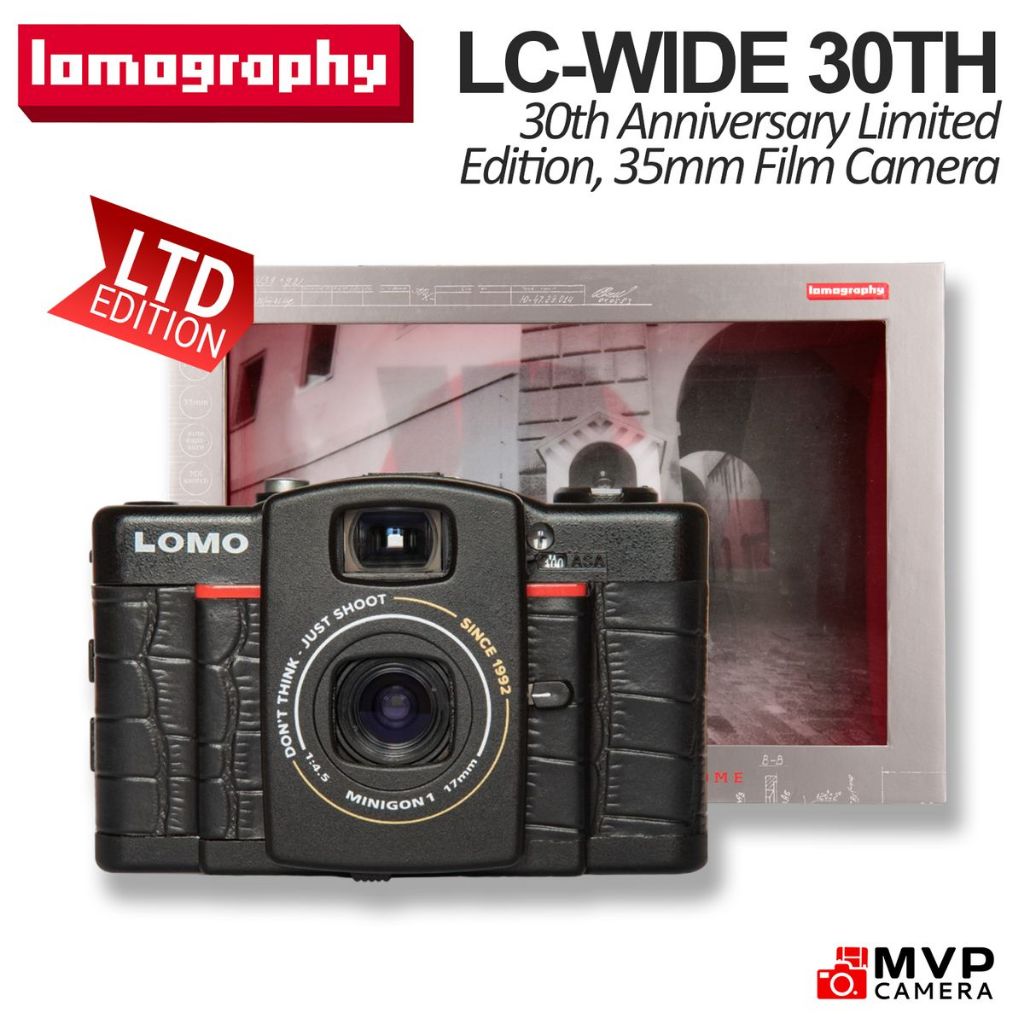 LOMOGRAPHY Lomo LC-Wide 30th Anniversary Edition lp530int 35MM 135 Format  Negative Film MVP CAMERA