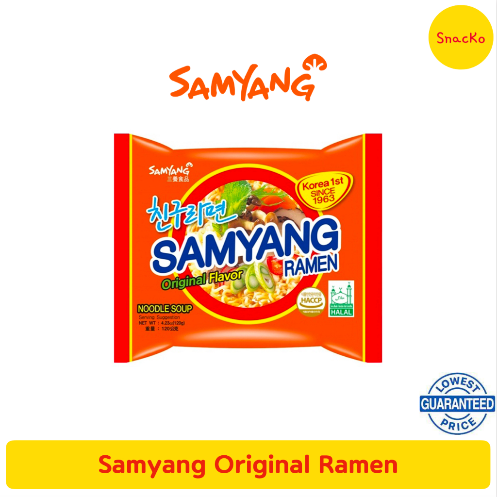 Samyang Buldak Noodles ALL FLAVORS Hot Chicken Spicy Noodles