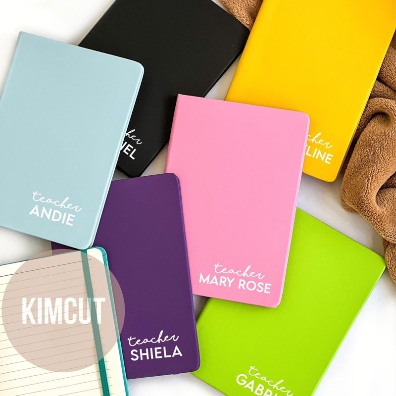 KIMCUT - Personalized notebook/journal | Shopee Philippines