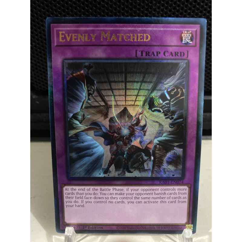 evenly matched yugioh card Official Yugioh Evenly Matched WCQ TOP CUT Playmat Unsealed  Aus Ygo