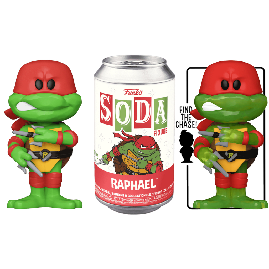 Funko Vinyl Soda: TMNT - Raphael with a chance of CHASE (SEALED ...