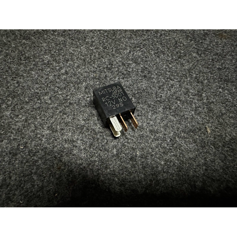 Genuine Honda / Mitsuba 4-Pin Micro ISO Relay – 12V – Black – RC5001 / 39794-S04-003 – Made In Japan