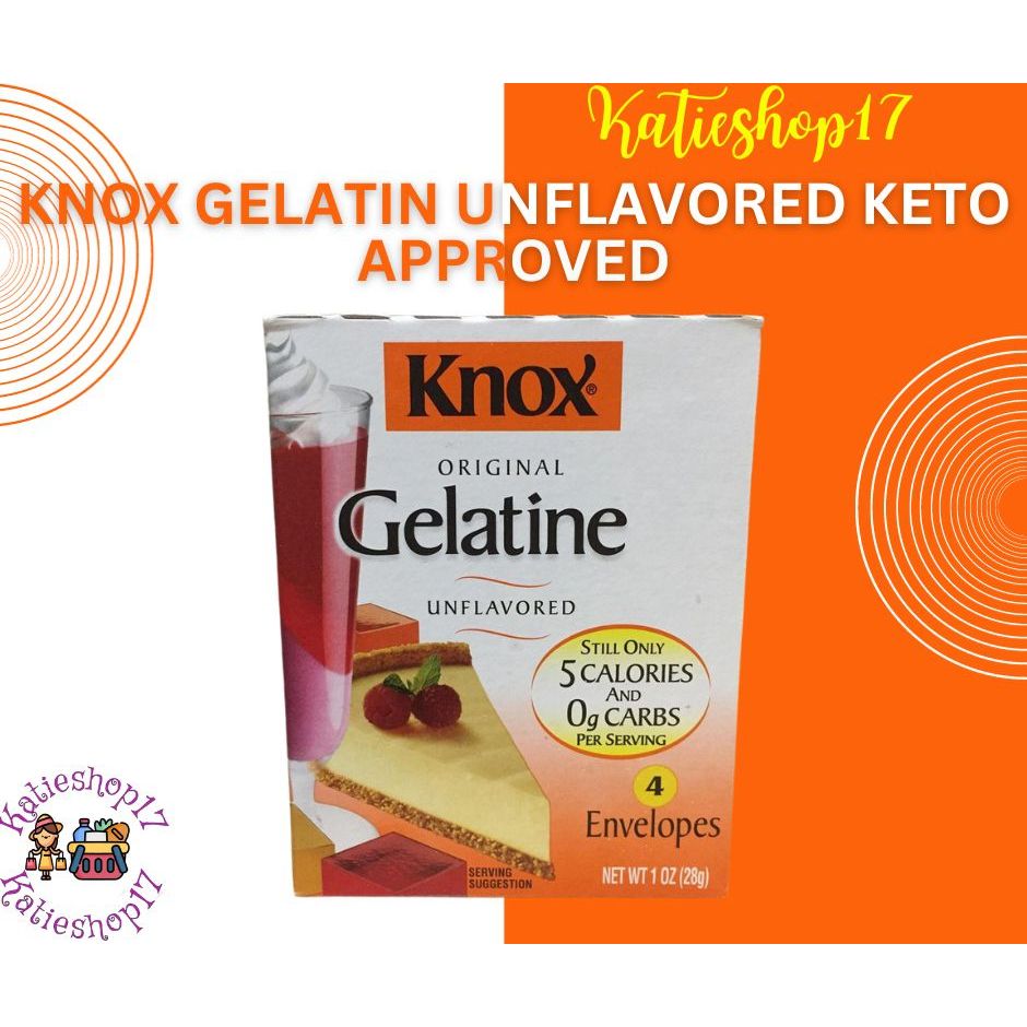 Knox Gelatin Unflavored Keto Approved Shopee Philippines